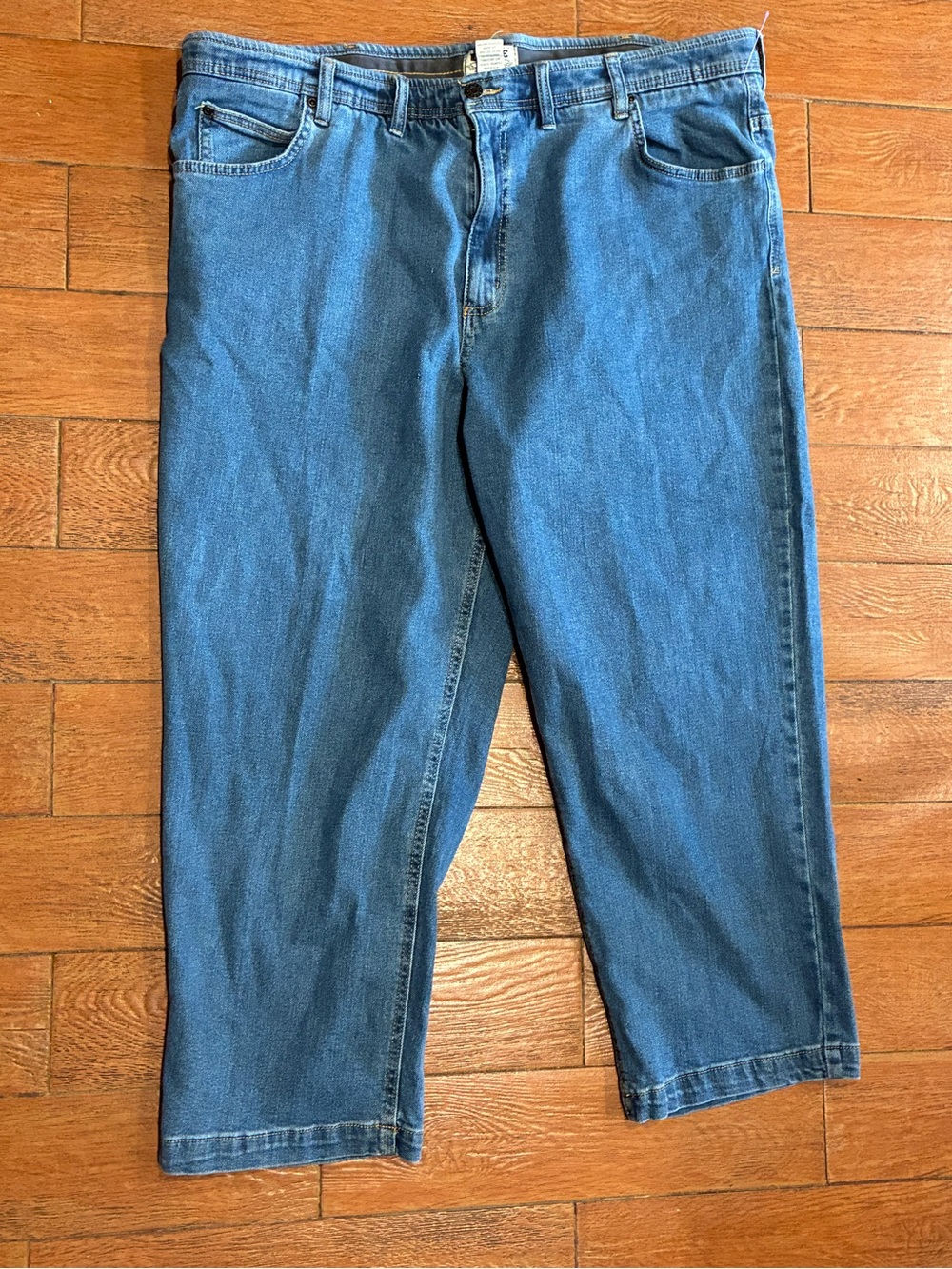 Haband Duke Stretch Authentic Relax Fit Dark Wash Denim Pant Jeans Men's 44 XS